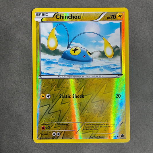 2013 POKEMON TCG CHINCHOU 35/116 HOLO