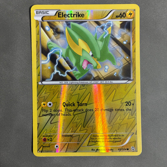 2012 POKEMON TCG ELECTRIKE 42/124 HOLO