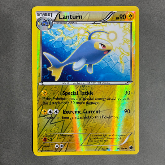 POKEMON TCG LANTURN 36/116 HOLO 2013