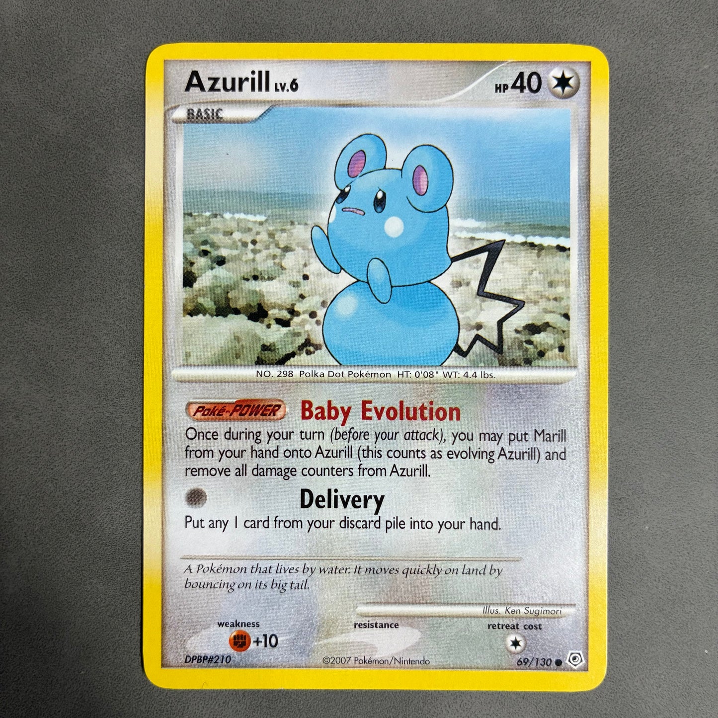 POKEMON TCG AZURILL 69/130 2007