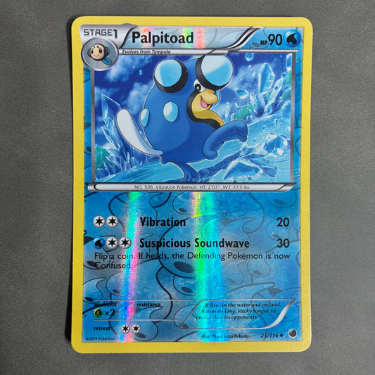 POKEMON TCG PALPITOAD 25/116 HOLO 2013