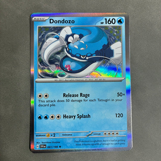 POKEMON TCG DONDOZO 061/198 HOLO 2023