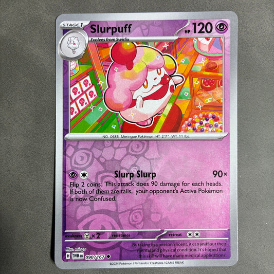 2024 POKEMON TCG SLURPUFF 090/167 HOLO