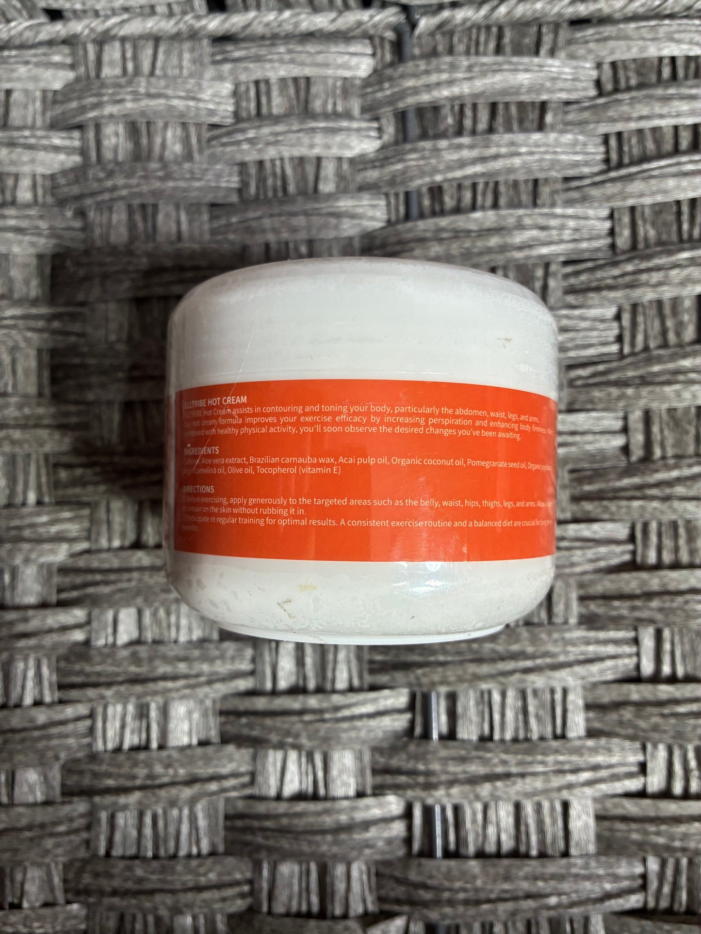 ELITRIBE HOT CREAM 8.4 FL OZ NEW SEALED EXP. 8/2027 ENHANCE WORKOUT SCULPTING