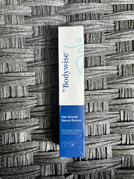 BE BODYWISE HAIR GROWTH SERUM ROLL-ON 25ML EXP. 08/2029 NEW SEALED