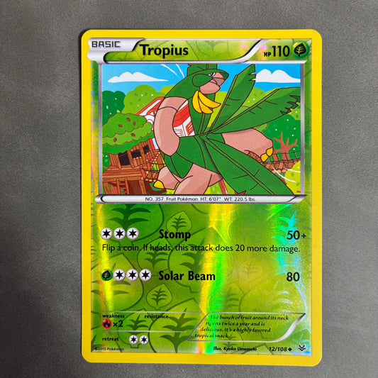 POKEMON TCG TROPIUS 12/108 HOLO 2015