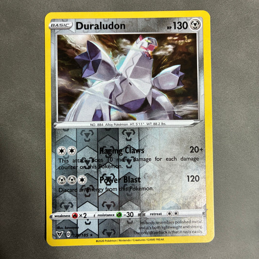POKEMON TCG DURALUDON 129/185 HOLO 2020