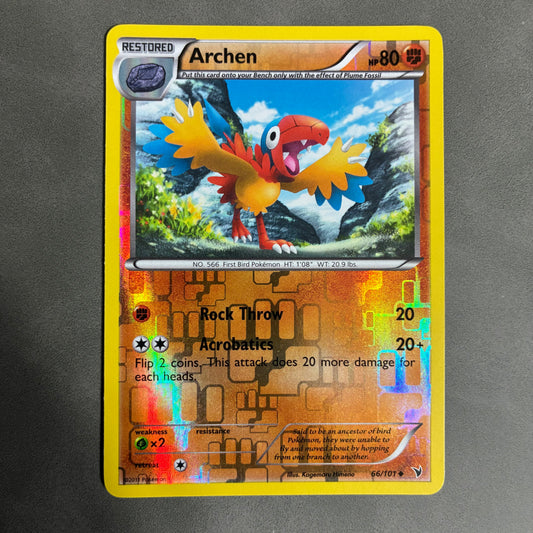 POKEMON TCG ARCHEN 66/101 HOLO 2011