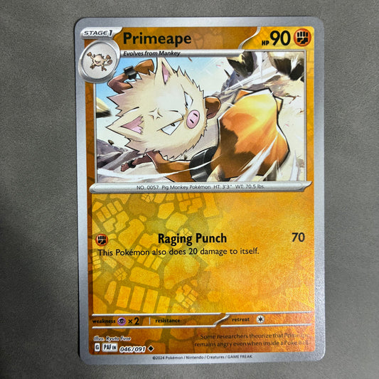 POKEMON TCG PRIMEAPE 046/091 HOLO 2024