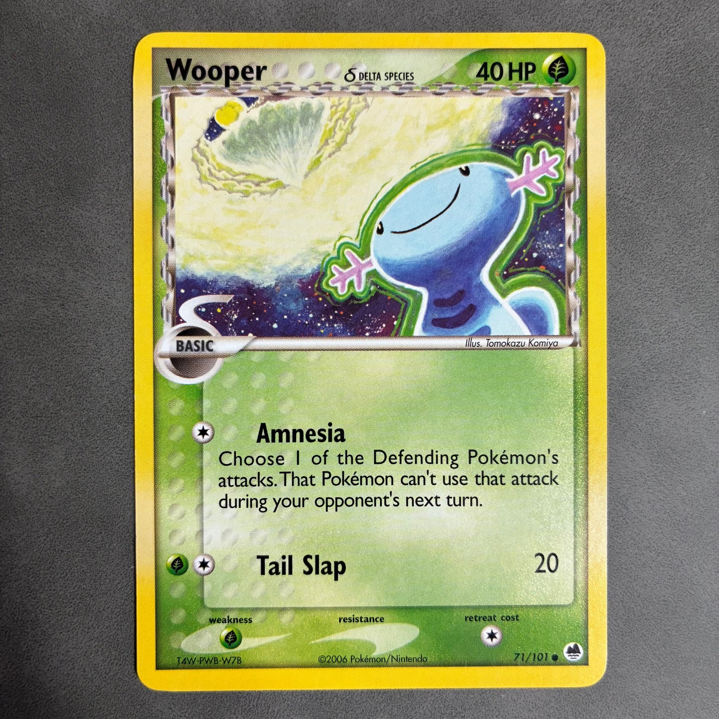 POKEMON TCG WOOPER 71/101 2006