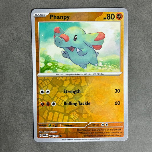 POKEMON TCG PHANPY 048/091 HOLO 2024