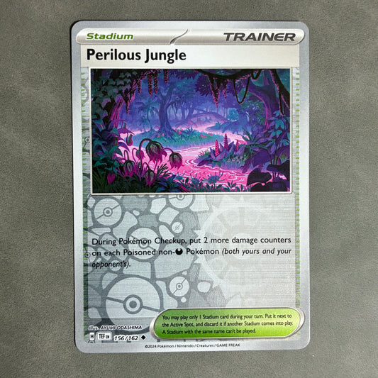 POKEMON TCG PERILOUS JUNGLE 156/162 HOLO 2024 TRAINER STADIUM