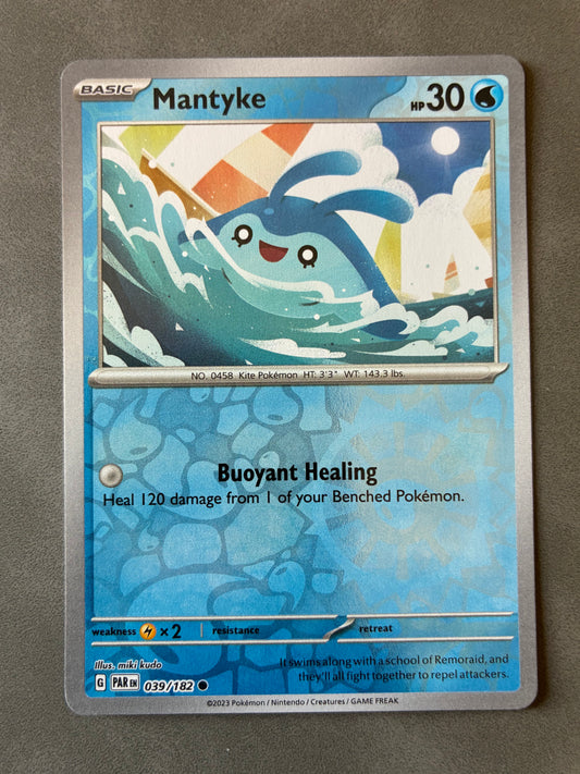 2023 POKEMON TCG - MANTYKE 039/182 HOLO