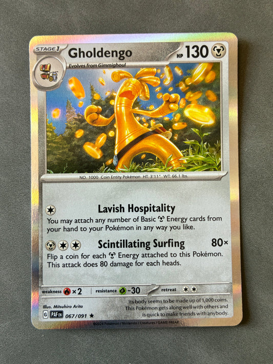 2024 POKEMON TCG - GHOLDENGO 067/091 HOLO