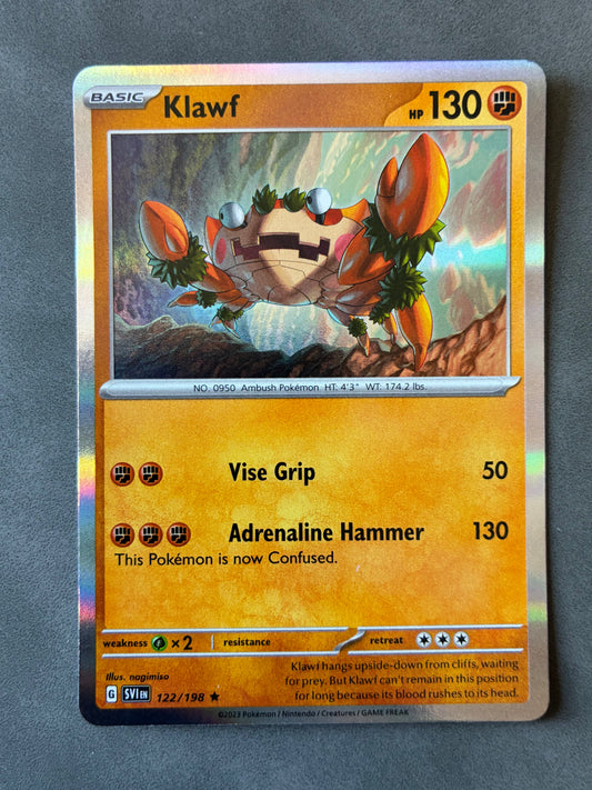 2023 POKEMON TCG - KLAWF 122/198 HOLO