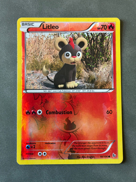 2014 POKEMON TCG - LITLEO 18/106 HOLO