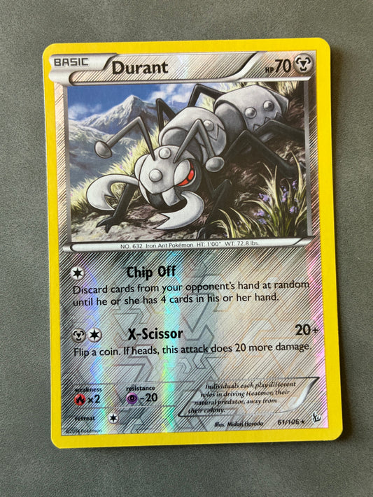 2014 POKEMON TCG - DURANT 61/106 HOLO