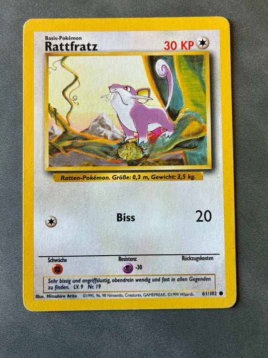 1999 POKEMON TCG - RATTFRATZ 61/102