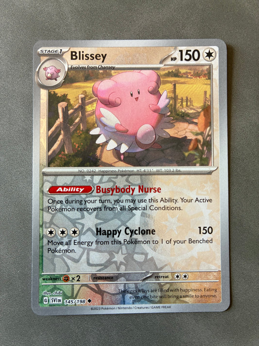 2023 POKEMON TCG BLISSEY 145/198 HOLO