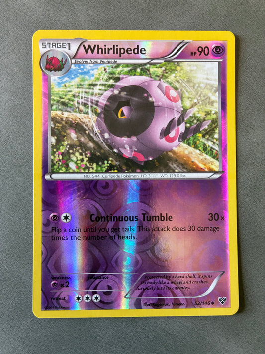 2014 POKEMON TCG WHIRLIPEDE 52/146 HOLO
