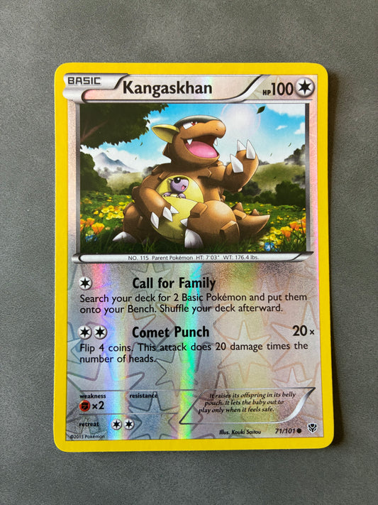 2013 POKEMON TCG KANGASKHAN 71/101 HOLO