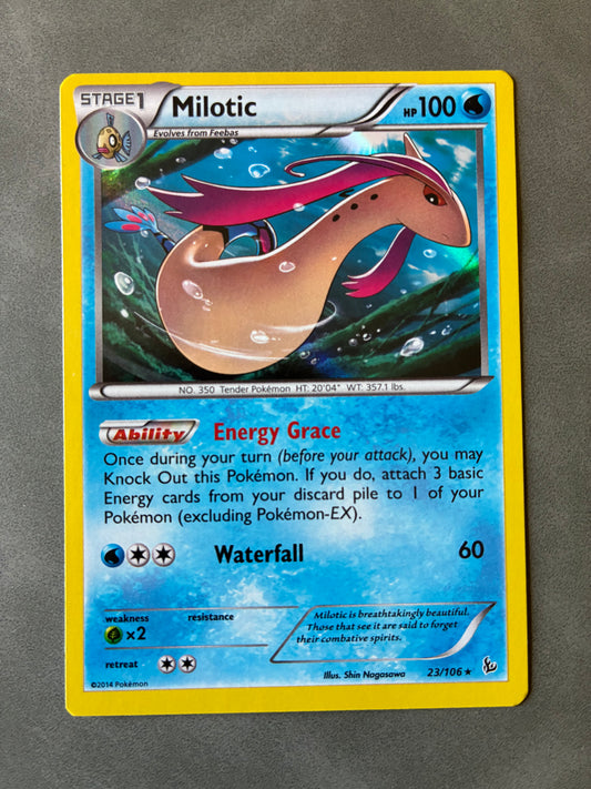 2014 POKEMON TCG MILOTIC 23/106 HOLO