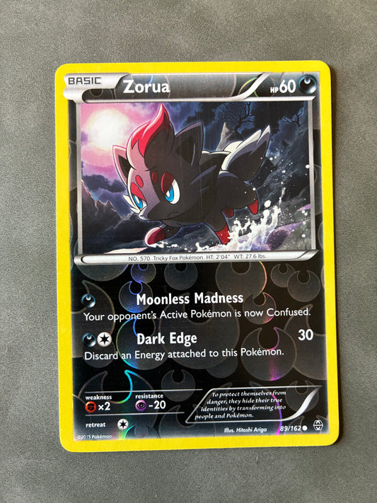 2015 POKEMON TCG ZORUA 89/162 HOLO