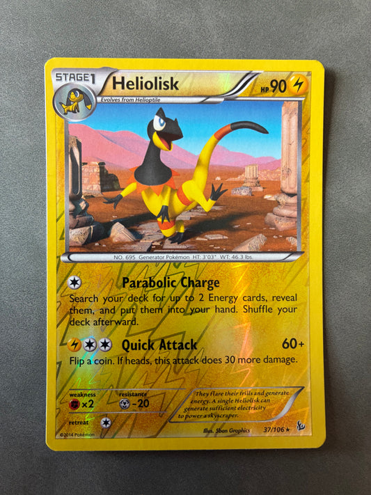 2014 POKEMON TCG - HELIOLISK 37/106 HOLO