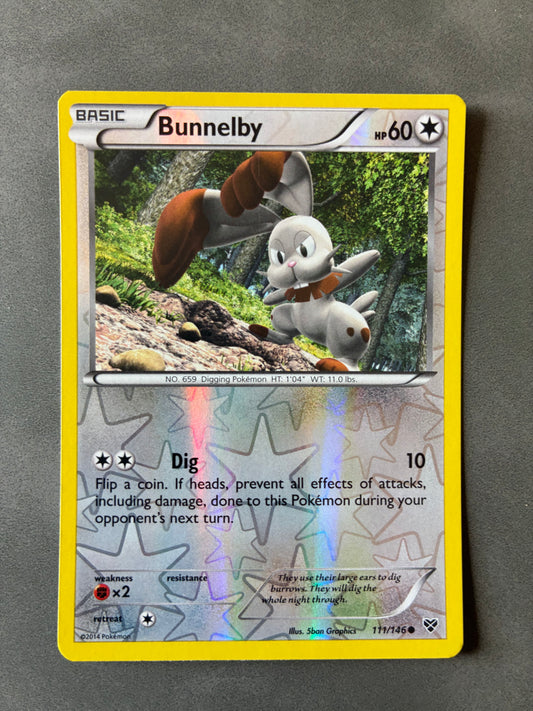 2014 POKEMON TCG - BUNNELBY 111/146 HOLO