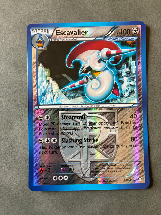 2013 POKEMON TCG - ESCAVALIER 61/101 HOLO