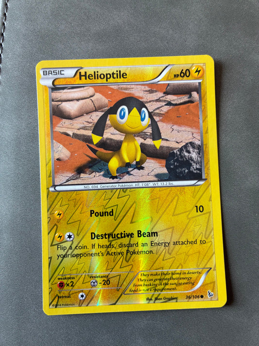 2014 POKEMON TCG - HELIOPTILE 36/106 HOLO