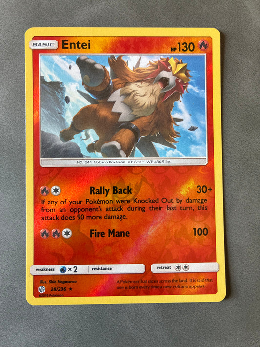 2019 POKEMON TCG ENTEI 28/236 HOLO