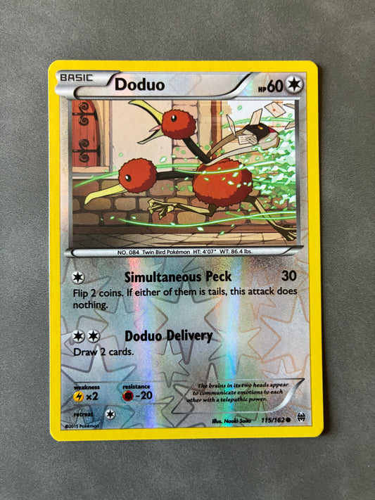 2015 POKEMON TCG DODUO 115/162 HOLO