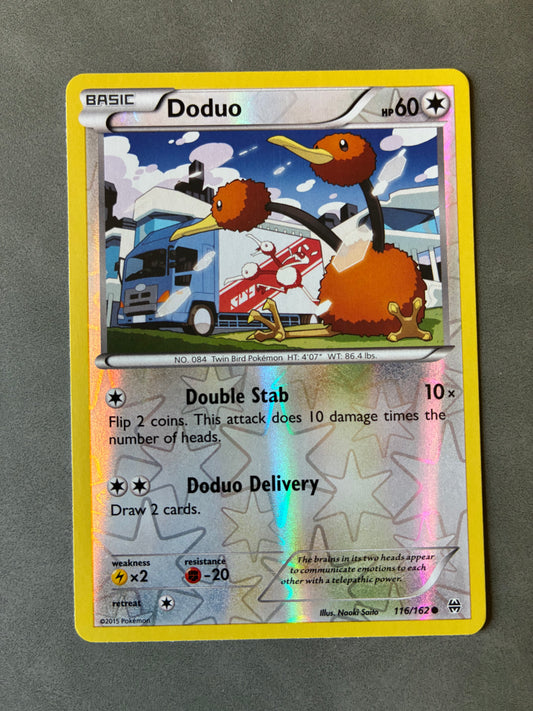 2015 POKEMON TCG DODUO 116/162 HOLO