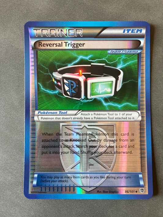 POKEMON TCG REVERSAL TRIGGER 86/101 HOLO 2013 TRAINER ITEM