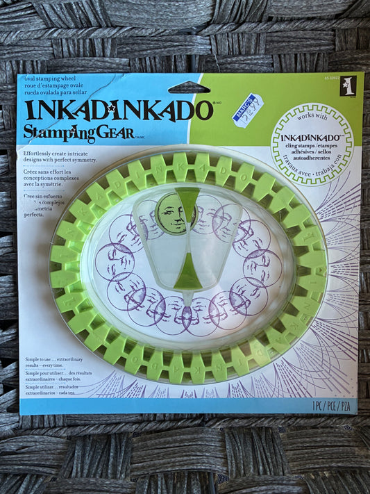 INKADINKADO OVAL STAMPING WHEEL