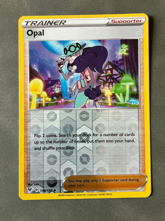 2020 POKEMON TCG OPAL 158/185 HOLO TRAINER SUPPORTER