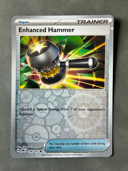 2024 POKEMON TCG ENHANCED HAMMER 148/167 HOLO TRAINER ITEM