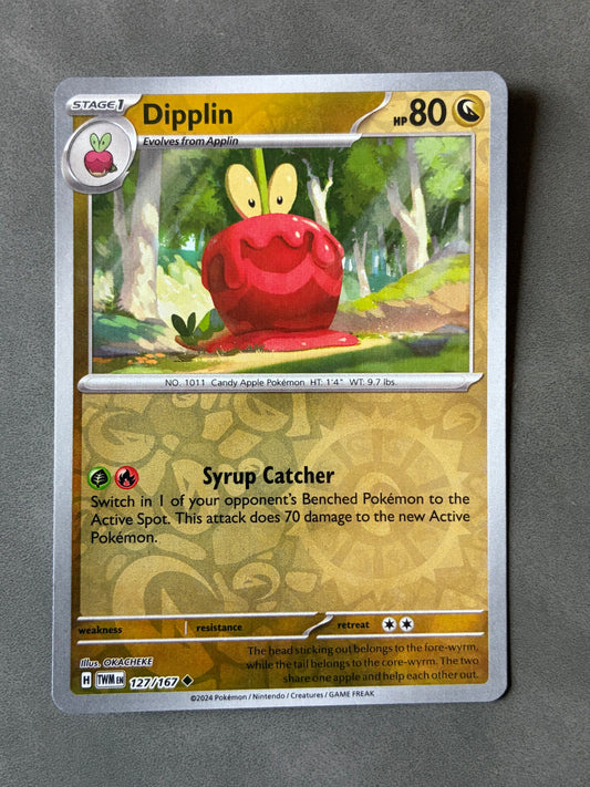 2024 POKEMON TCG - DIPPLIN 127/167 HOLO