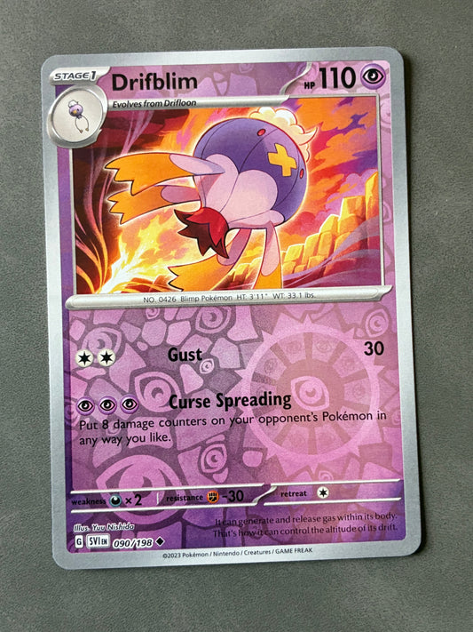 2023 POKEMON TCG - DRIFBLIM 090/198 HOLO