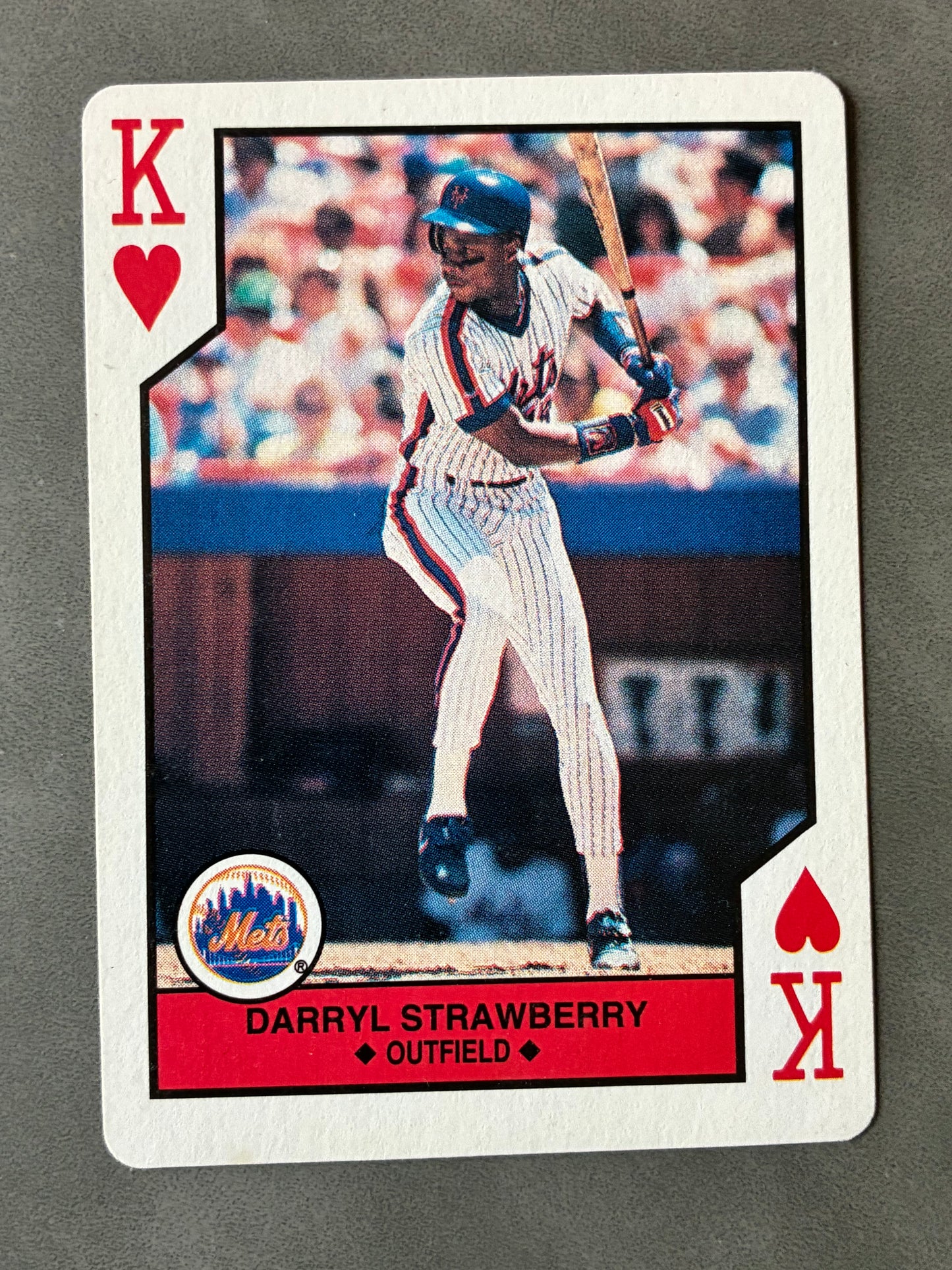 1990 THE U.S. PLAYING CARD CO. - BASEBALL MAJOR LEAGUE - DARRYL STRAWBERRY METS