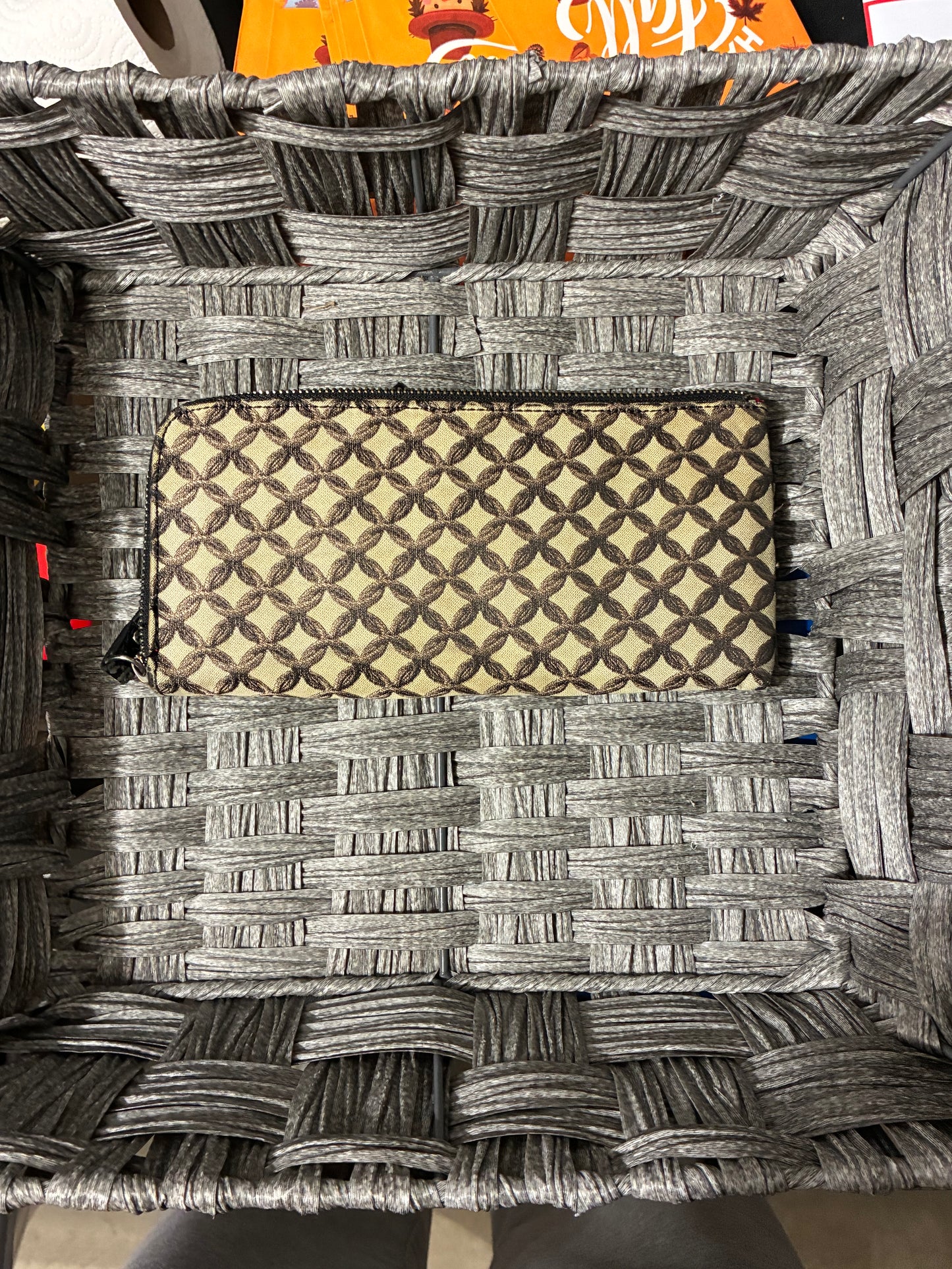 PRE OWNED DANA BUCHMAN WALLET WITH WRIST STRAP