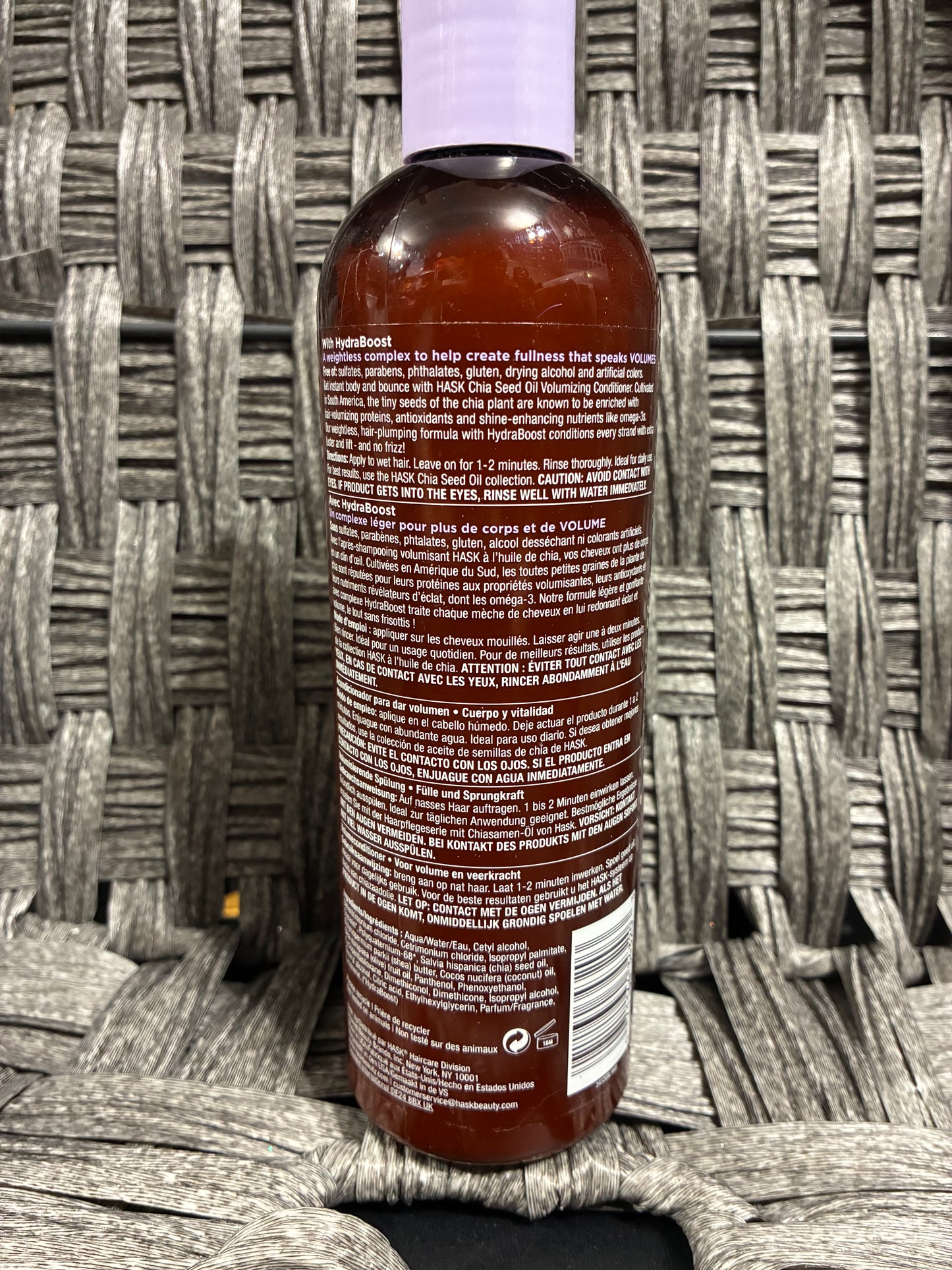 3 PACK - HASK CHIA SEED OIL VOLUMIZING CONDITIONER