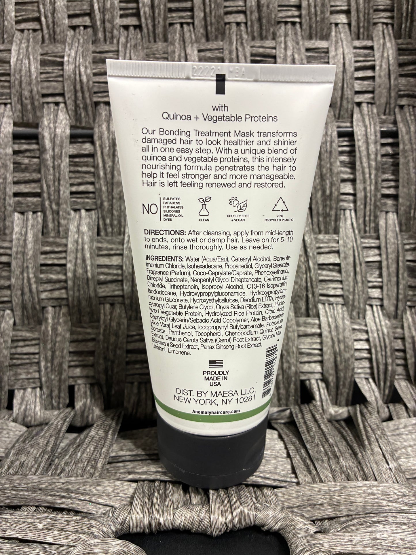 ANOMALY BONDING TREATMENT MASK - 5 FL OZ