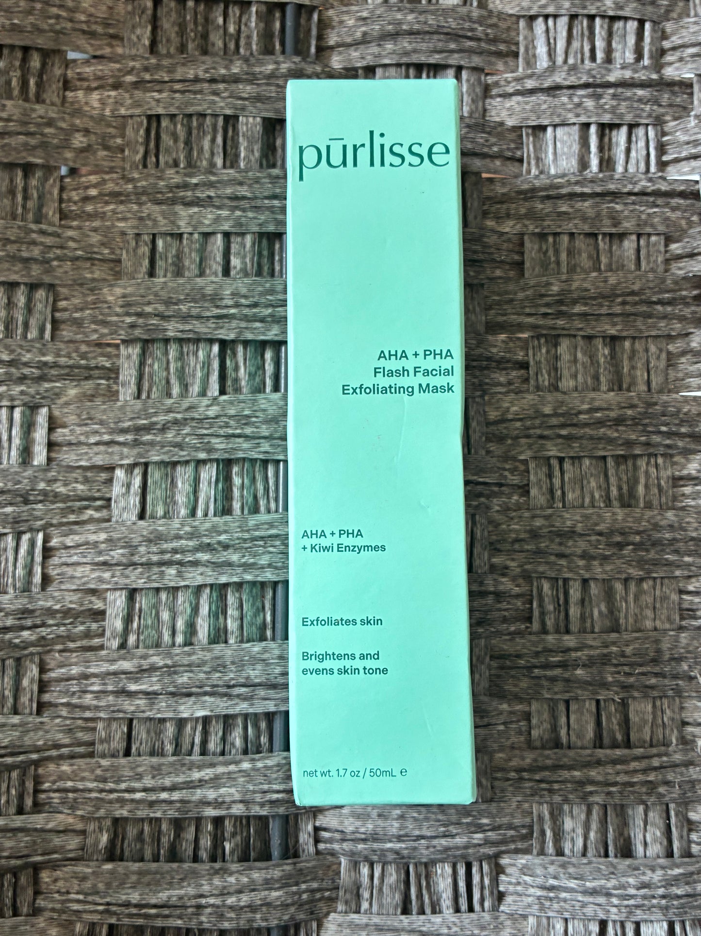 PURLISSE AHA + PHA FLASH FACIAL EXFOLIATING MASK 50ML/1.7OZ NEW