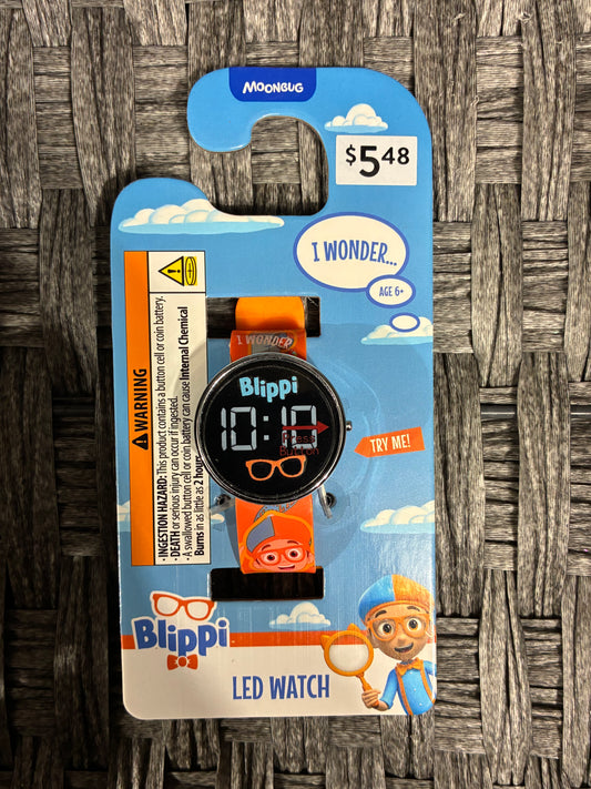 BLIPPI THEMED CHILDREN'S LED WATCH