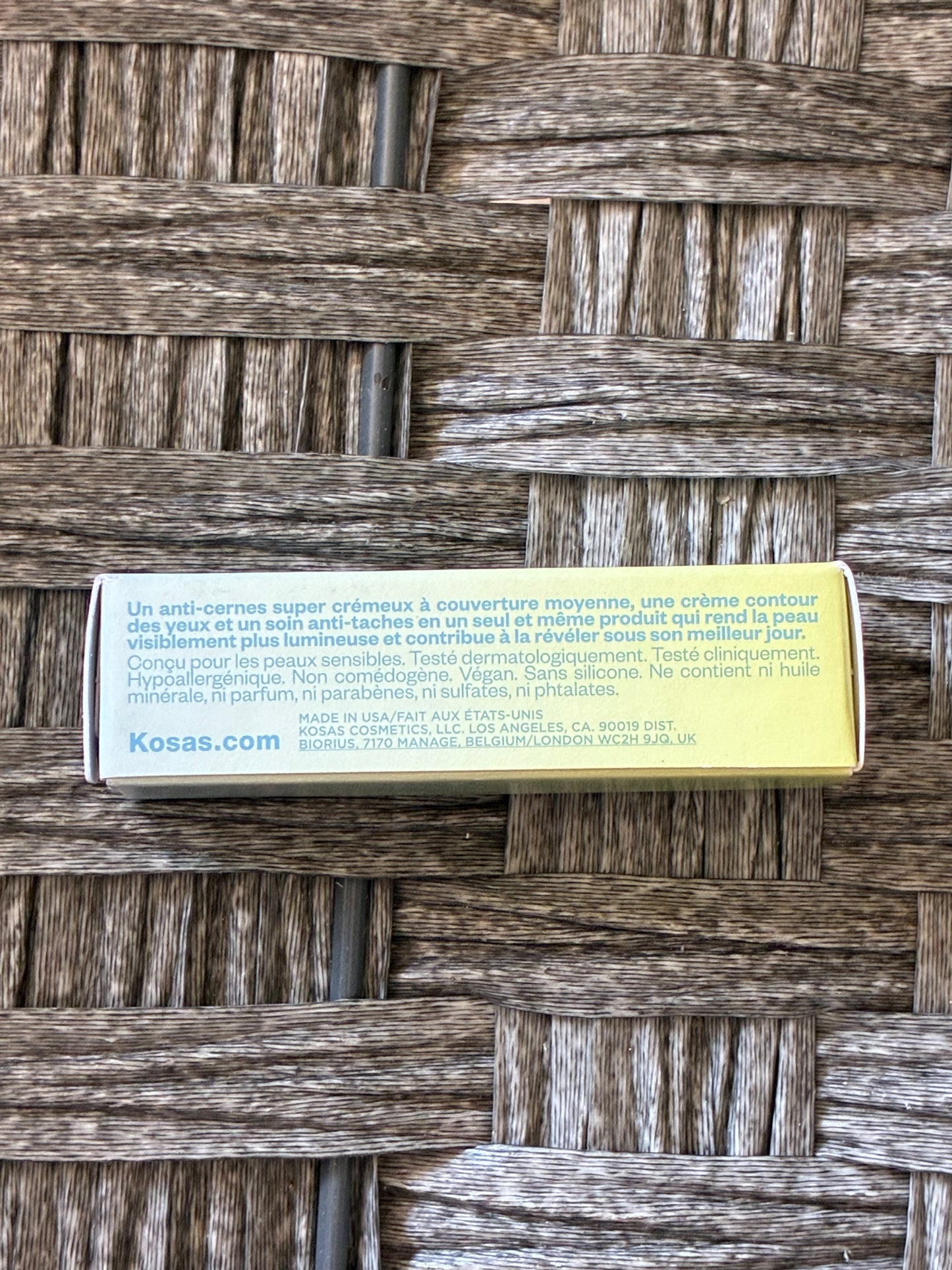 KOSAS REVEALER SUPER CREAMY + BRIGHTENING CONCEALER - 03W - 2ML/0.06FL OZ - NEW