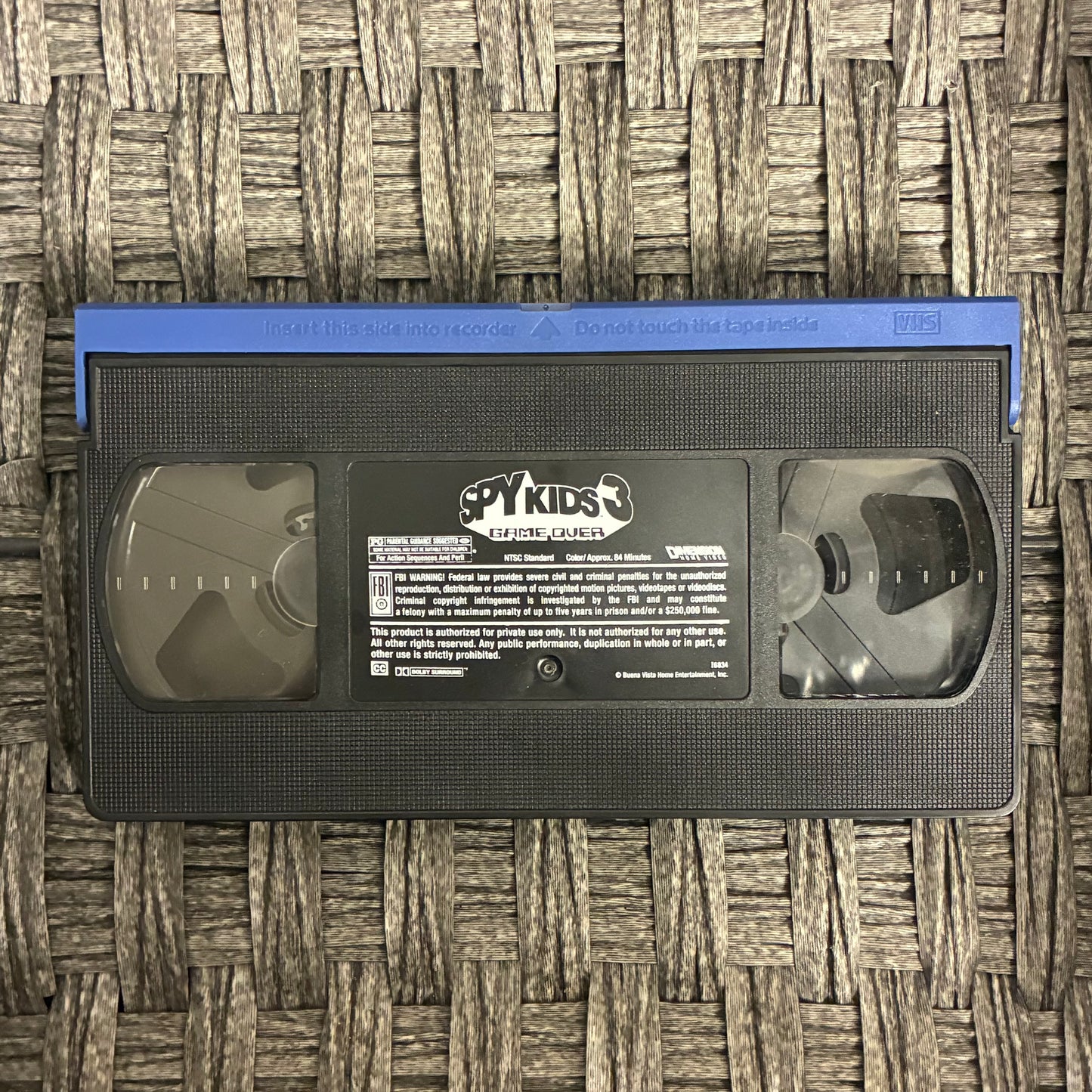 SPY KIDS 3: GAME OVER - VHS - PRE OWNED GOOD CONDITION