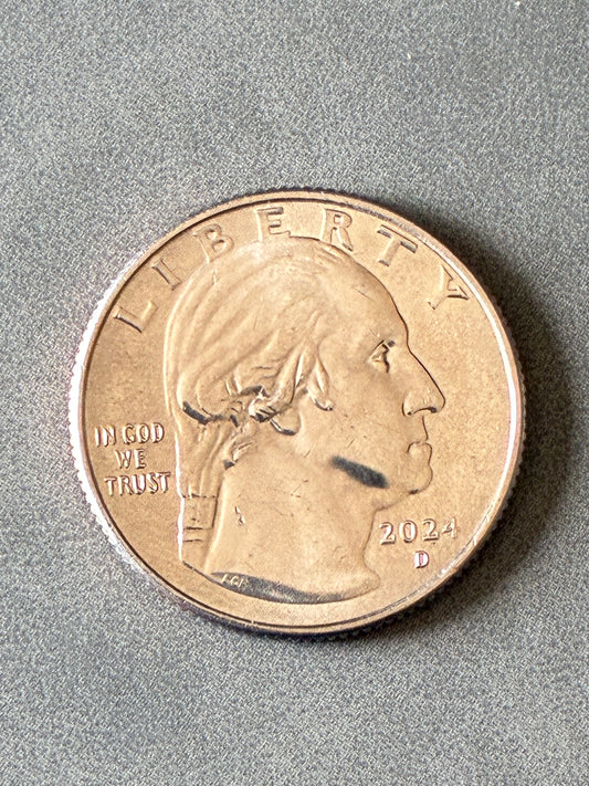 2024 D QUARTER FT. REVEREND DR. PAULI MURRAY - CIRC. GREAT - "IN COD" ERROR