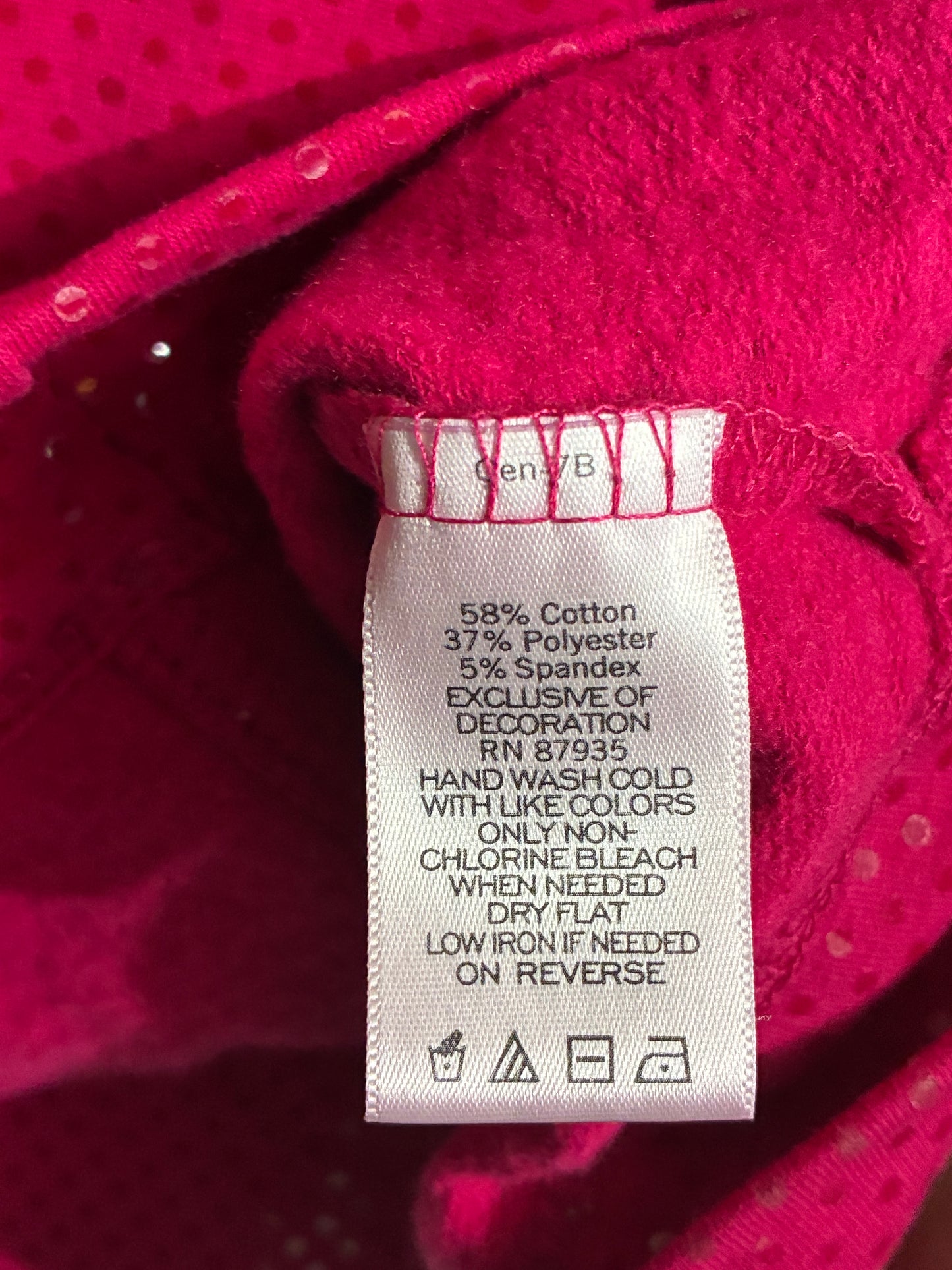 SUSAN GRAVER PINK WOMENS BLING VEST - SIZE L - PRE OWNED GOOD CONDITION